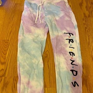 TIE DYE FRIENDS SWEATPANTS